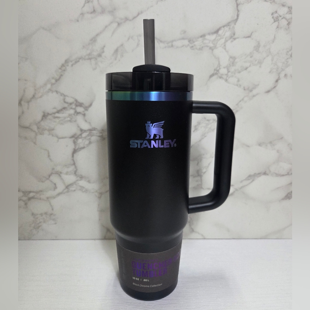 Stanley Quencher H2.0 Tumbler-30oz- Black Chroma